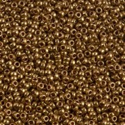 Cuentas Rocalla Miyuki 15/0 457L - Bronce claro metalizado x 100 g