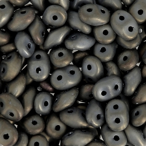 SuperDuo 2,5x5 mm Iris Brown Mat x10g