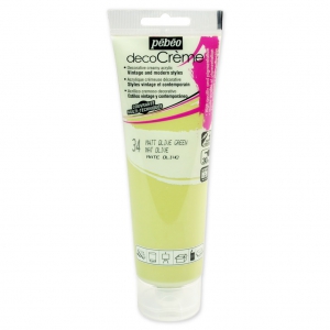 Pintura acrílica - DecoColor Crema de Pébéo - Olive Mat n°34 x 120ml