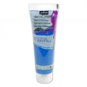 Pintura acrílica - DecoColor Crema de Pébéo - Azul Marine Mat n°26 x 120ml