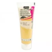 Pintura acrílica - DecoColor Crema de Pébéo - Oro Nacarada n°210 x 120ml