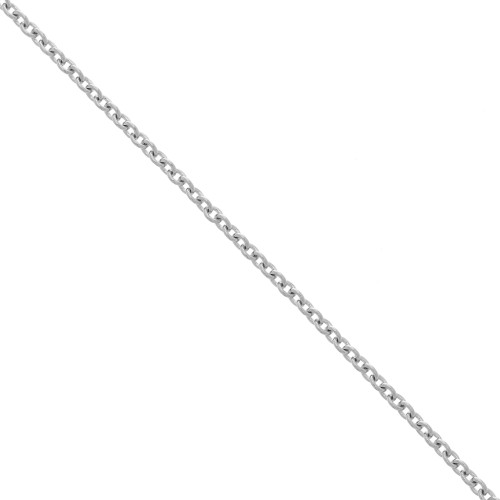 Bobina de cadena malla Forçat 2,8x2,3 mm de Acero inox x1m