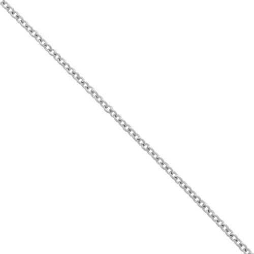 Bobina de cadena malla Forçat 2,8x2,3 mm de Acero inox x1m