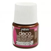 Pintura acrílica - Deco Brillant de Pébéo - Chocolat n°144 x 45ml
