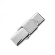 Cierre para cordón 6 mm Acero inox x1