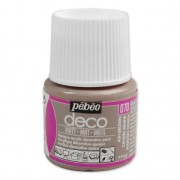Pintura acrílica - Deco Mat de Pébéo -  Cendre Brune n°070 x 45ml