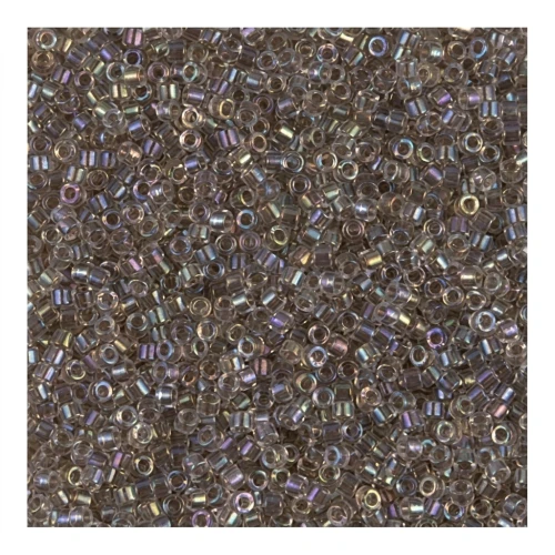 Miyuki Delica 11/0 DB0064 - Taupe Lined Crystal AB