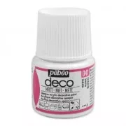 Pintura acrílica - Deco Mat de Pébéo -  Blanc n°041 x 45ml