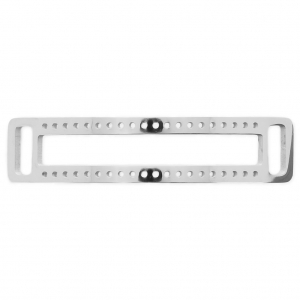 Entrepieza para pulsera y tejido de cuentas 43x10 mm de Acero inox x1
