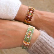 Dije medalla redonda motivo rosatón 8 mm Dorado con oro fino x1