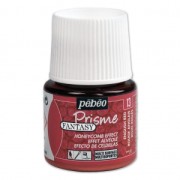 Pintura multisuperficie, multisoporte, pintura Fantasy Prisme de Pébéo con efectos mágicos Rojo Inglés (n°13) x45ml
