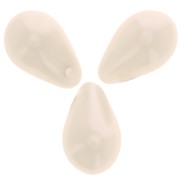 Gotas nacaradas 6x10 mm Cream x20