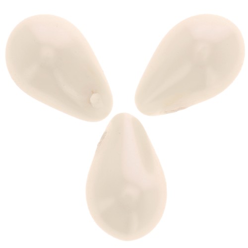 Gotas nacaradas 6x10 mm Cream x20
