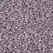 Miyuki Delica 11/0 DB0429 - Galvanized Light Smoky Amethyst  x8g