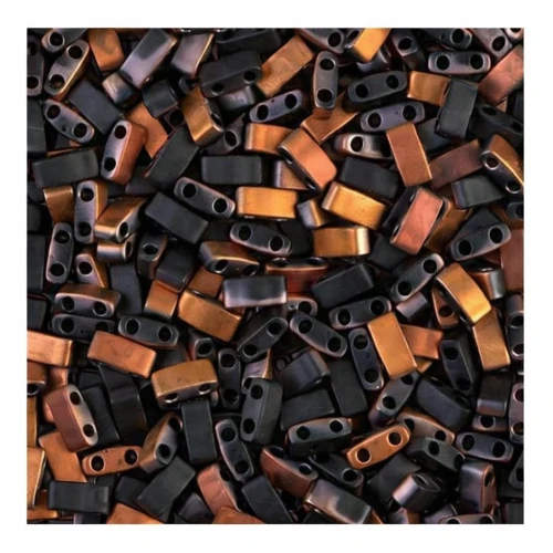 Miyuki Half Tila Beads 5x2.3x1.9 mm HTL-4560 - Sunset Mat x10g