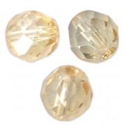 Cuentas facetadas 8 mm Luster Topaz Gold x20|raw }}