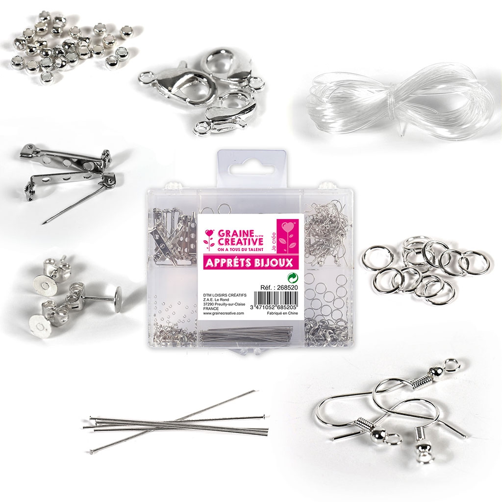 Surtido de accesorios hacer tus piezas de y bisutería Perles & Co