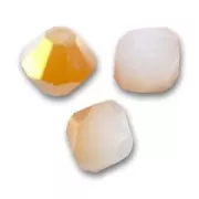 Toupies en cristal PureCrystal 5328 3 mm White Alabaster Brandy x50