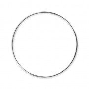 Anillas De Montaje y tejido redondo 45 mm fabricación Europea plateado|raw }}