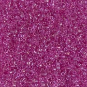 Miyuki Delica 11/0 DB0074 - Fuchsia Lined Crystal AB