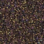 Miyuki Delica 11/0 DB0023 - Smoky Gold Iris Metallic x8 g