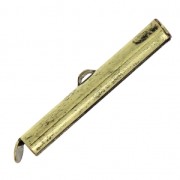 Terminal para tejido de cuentas rocallas & Delica Miyuki 30 mm bronce x1|raw }}