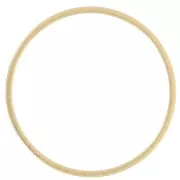 Anillas De Montaje y tejido redondo 22 mm dorado x1