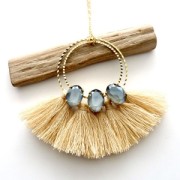 Anillas De Montaje y tejido redondo 22 mm dorado x1