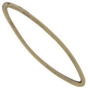 Entrepieza oval 29x8 mm - Bronce x6|raw }}