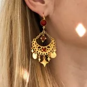 Cruces para hacer tus propias piezas de Joyería y bisuteríax DIY 9x5 mm Dorado con oro finox6