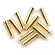 Bugles Miyuki 6 mm BGL-003 - Gold Silver Lined x10g
