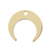 Colgante Media luna o Cuerna 19x17 mm de Gold Filled x1|raw }}