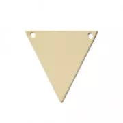 Entrepieza fina Triangular 2 agujeros 18.5 mm de Gold filled x1
