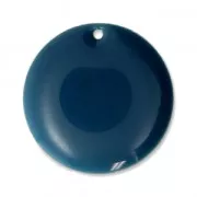 Petrol - Sequins ronds en métal et résine époxy 20 mm Petrol x5 Sequins ronds en métal et résine époxy 20 mm Petrol x5