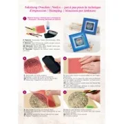 Placa de textura Efco para arcilla polimérica 9 cm Inka Art