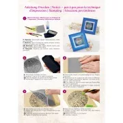 Placa de textura Efco para arcilla polimérica 9 cm Egypt