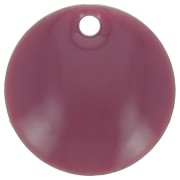 Dijes redondos de metal y resina epoxi 10 mm  Llilas x10|raw }}