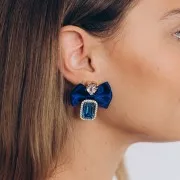 Cabuchón PureCrystal 4610 Rectangular 14x10 mm Tanzanite