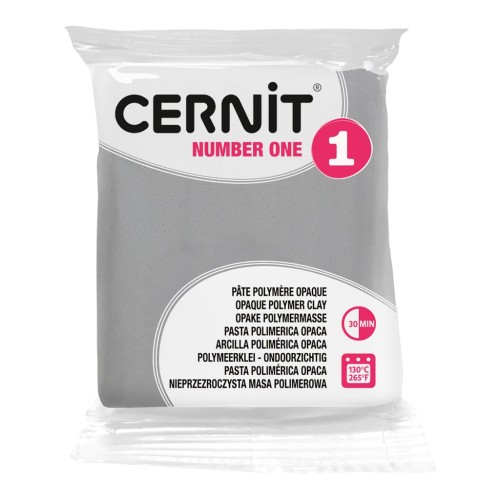 Pasta Cernit Number One opaca - Gris (n.º 150) x 56 g