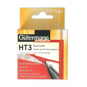 Cinta para dobladillos Gütermann HT3 de poliamida x10 m