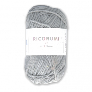 Algodón Ricorumi par Rico Design para Amigurumi Gris Plateado 058 x 25g