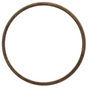 Anillo redondo para tejer y montar 22 mm - Bronce x1