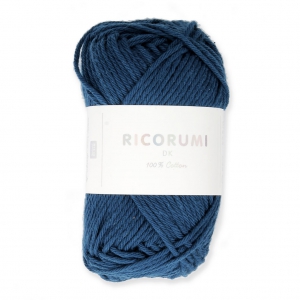 Algodón Ricorumi par Rico Design para Amigurumi Bleu Nuit 035 x 25g