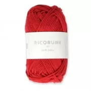 Algodón Ricorumi par Rico Design para Amigurumi Rouge 028 x 25g