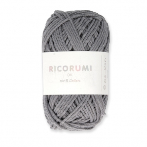 Algodón Ricorumi par Rico Design para Amigurumi Gris Souris 059 x 25g