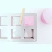 Molde Rico Design - para para hacer jabón casero DIY - Cuadrado