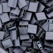 Miyuki Tila Beads 5x5x1.9 mm TL-55116 - Black Lagoon Full Mat x10g