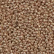 Perlas Rocalla Miyuki Duracoat 11/0 4204 - Champagne galvanizado x 100 g