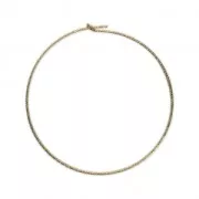 Pendientes de aro diamantadas a personalizar 25 mm x 0.7 mm de Gold filled 14 kilates x2