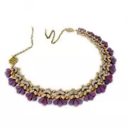 Cuentas de vidrio Amos® por Puca® 5x8 mm Opaque White x10g